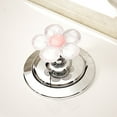thumbnail image 4 of Qocolhg 2Pcs Multicolour Cute Flower Shaped Toilet Buttons Toilet Push Tank Buttonss, Flower Shape Toilet Press Toilet Flush Button Pusher Tool, Handle Helper for Toilet Lid,Creative Toilet Accessory, 4 of 6
