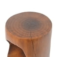 thumbnail image 4 of Homy Casa Modern Accent Side Table, Small Wood-Look End Table with Storage for Living Room, Brown, 4 of 8