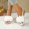 thumbnail image 1 of WILLBEST Sandalias Antiderrapantes Para Mujer, Zapatos De Mujer, Sandalias De Cuña Con Suela Gruesa, Sandalias De Una Pierna Huecas Con Flores De Moda, 1 of 9