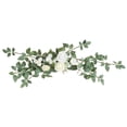 thumbnail image 3 of 2 piezas de decoraciones florales para respaldo de silla de pasillo, accesorios para fotos, arreglo floral para banco de pasillo Estilo D, 3 of 9