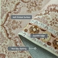 thumbnail image 5 of 2'x6' Boho Runner Rug,Modern Faux Wool Washable Rugs Runner for Hallway Non-Slip Long Kitchen Rug, Vintage Low Pile Indoor Carpet for Porch Laundry Entryway Entrance, 5 of 7