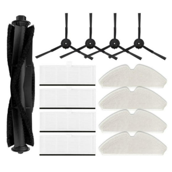 Hepa Filter Main Side Brush Mop Cloths Rag Replacement For Uoni V980