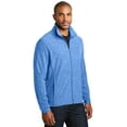 thumbnail image 4 of Port Authority Heather Microfleece Full-Zip Jacket, 4 of 6