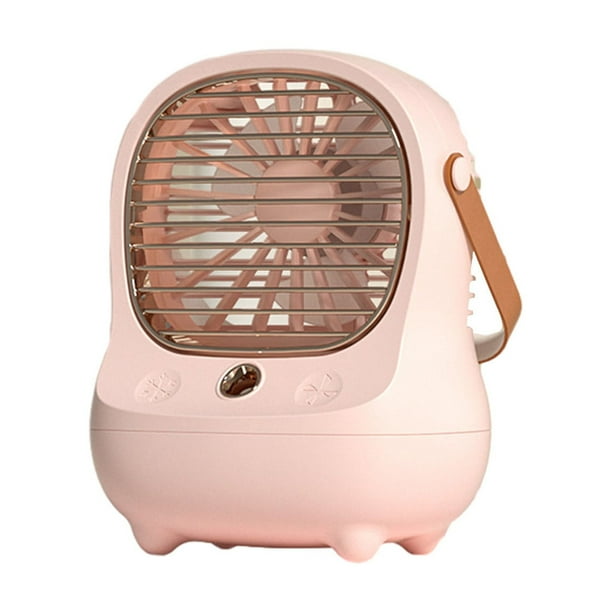 Yhmxh Utensilios de cocina Acondicionador portátil, enfriador evaporativo con carga USB de 3 velocidades, mini ventilador y humidificador personal para el hogar, la oficina y el dormitorio.