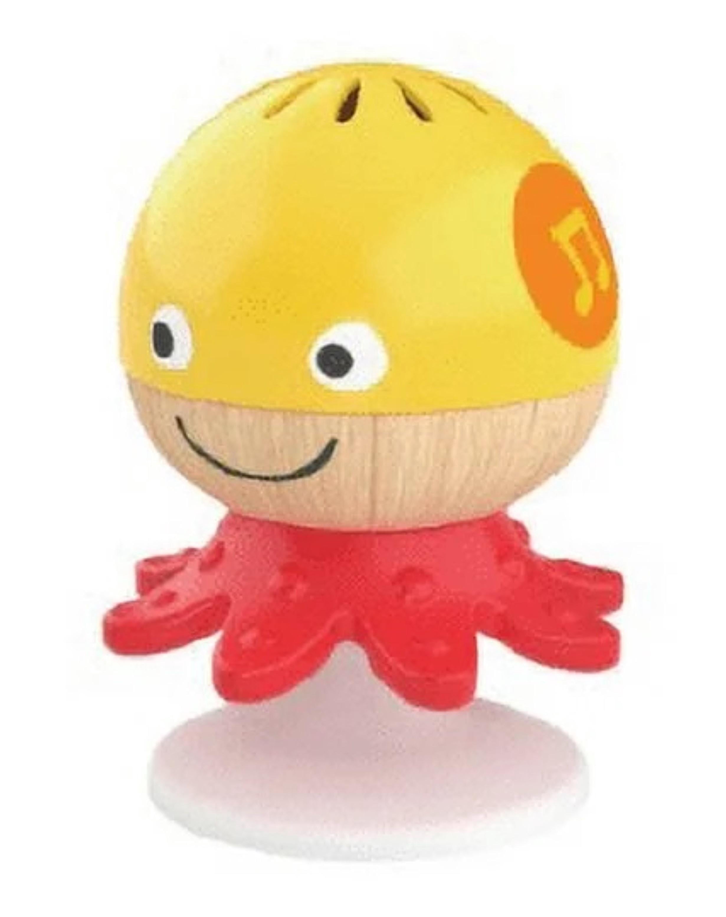 Hape Stay Put Rattle, Infant Sensory Toy, Unisex Ages 0M+, Plastic
