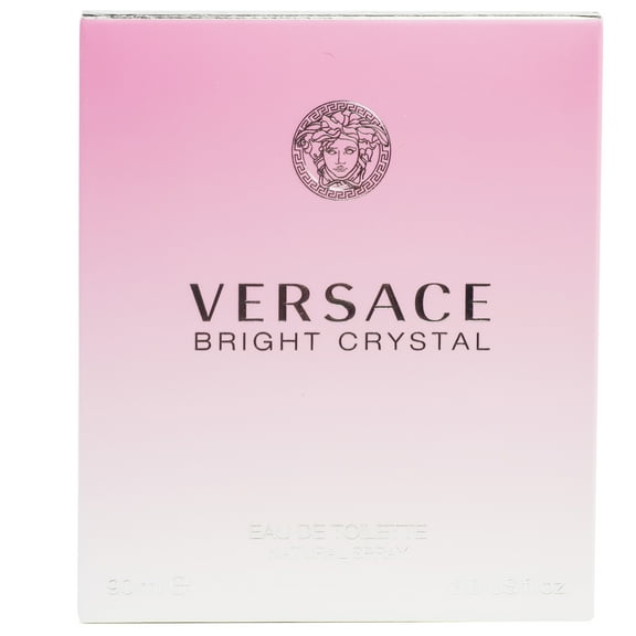 Versace Bright Crystal Eau De Toilette, 3oz