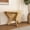 Oak, variant on Oufan 43" Folding Dining Table, Wood Farmhouse Dining Table, Party Table for Dining Room, Kitchen