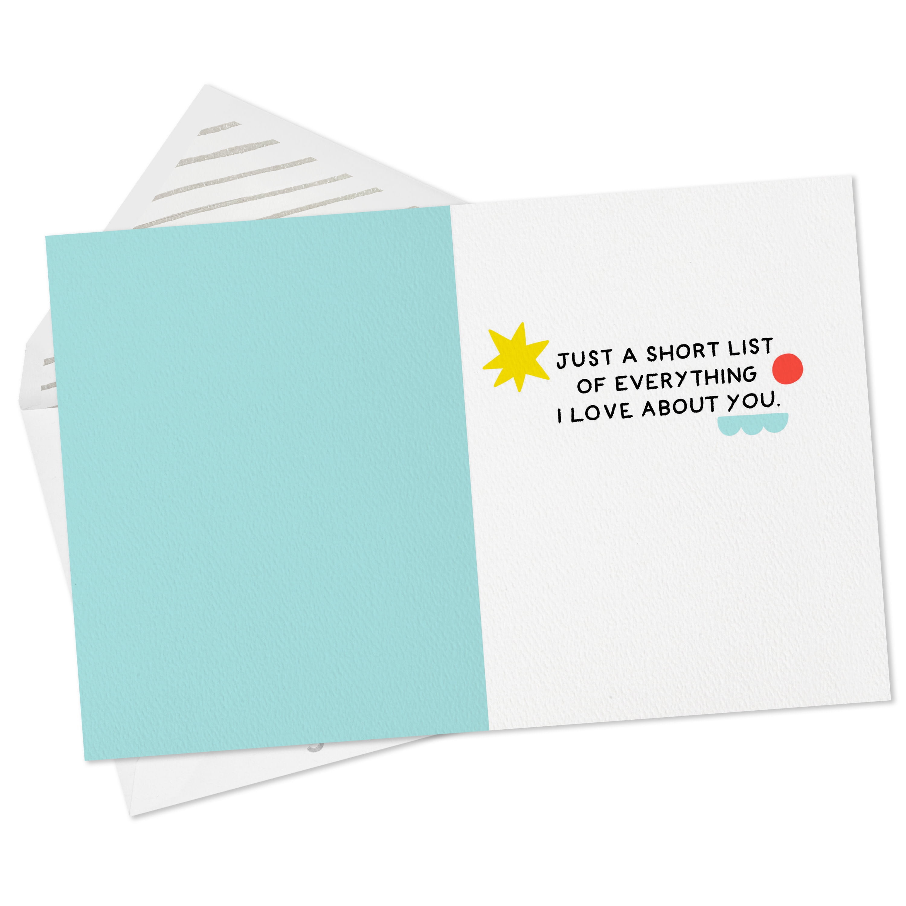 Hallmark Good Mail Love Card (Every Single Freaking Thing About You)