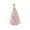 Pink, variant on Virelaxpo Ceramic Christmas Tree with Light Desktop Glowing Ornament for Home Decor Holiday Ambiance Creator Gift for Family with Miniature Design