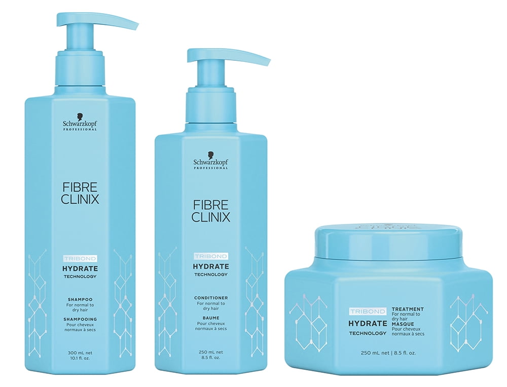 Schwarzkopf Fibre Clinix Hydrate Shampoo, Conditioner & - Walmart.com