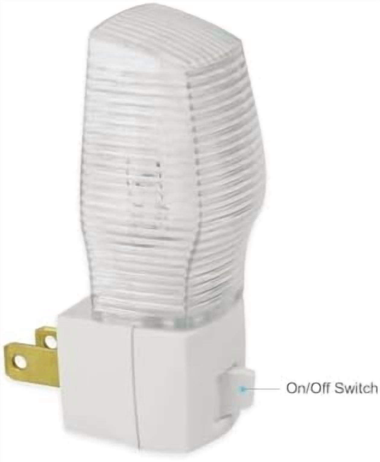 6 Pack, Plug in Night Light with Manual On/Off Switch, 7W Incandescent Bulb Included, ETL Listed.$$Tools & Hardware Other