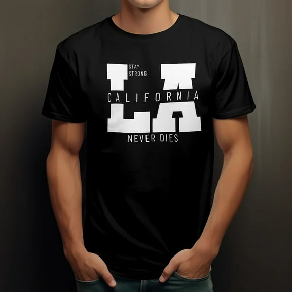 LA Never Dies Graphic Tee, Men's