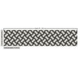 thumbnail image 2 of Lattice Upholstery Fabric by the Yard, Diagonally Aligned Adjacent Diamond Shapes Modern Monochrome Tiling, Decorative Fabric for DIY and Home Accents, 3 Yards, Charcoal Grey Eggshell by Ambesonne, 2 of 4