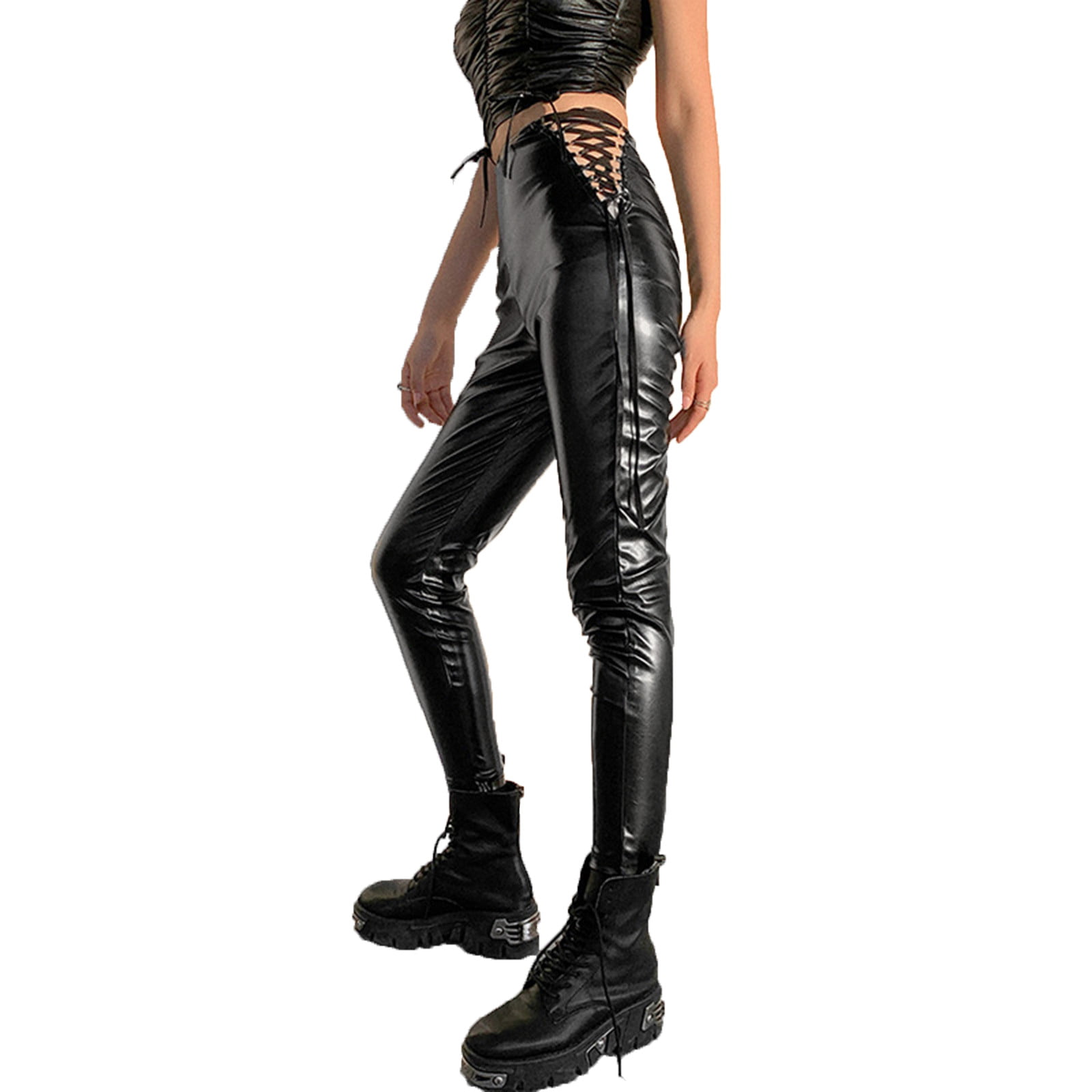 Kayannuo Leather Pants for Women Christmas Clearance Women's