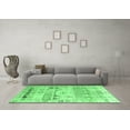 thumbnail image 3 of Ahgly Company Indoor Square Persian Emerald Green Traditional Area Rugs, 8' Square, 3 of 4