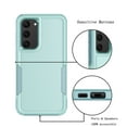 thumbnail image 4 of For Samsung Galaxy S23,S23 Ultra 5G Case ,Sturdy Phone Case for Galaxy S23 5G 6.1 inch ,Takfox Shockproof Protection Heavy Duty Armor Hard Plastic & Rubber Rugged Bumper 2-in-1 Case Cover,Green, 4 of 6