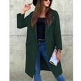 thumbnail image 1 of Chaqueta de abrigo de longitud media, chaqueta de abrigo de longitud media con botones, chaqueta de abrigo de longitud media con mangas largas, calidad en la que puede confiar, 1 of 5