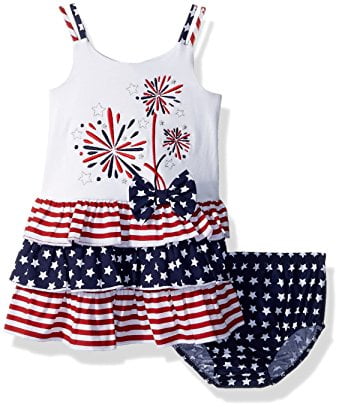 4th of july outfits for baby girl walmart