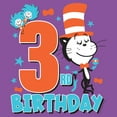thumbnail image 2 of Girl's Dr. Seuss Cat in the Hat and Friends Birthday  Graphic T-Shirt, 2 of 4