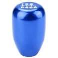 thumbnail image 1 of Perilla de cambio de marchas, Perilla manual de modificación universal del automóvil Cambio de velocidad de la cabeza de cambio 6 Cambio de marchas(Blue) EOTVIA No, 1 of 7