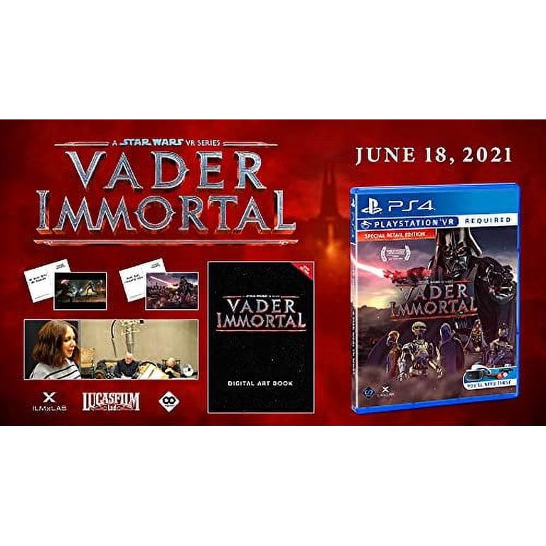 wars vader vader immortal vr ps4