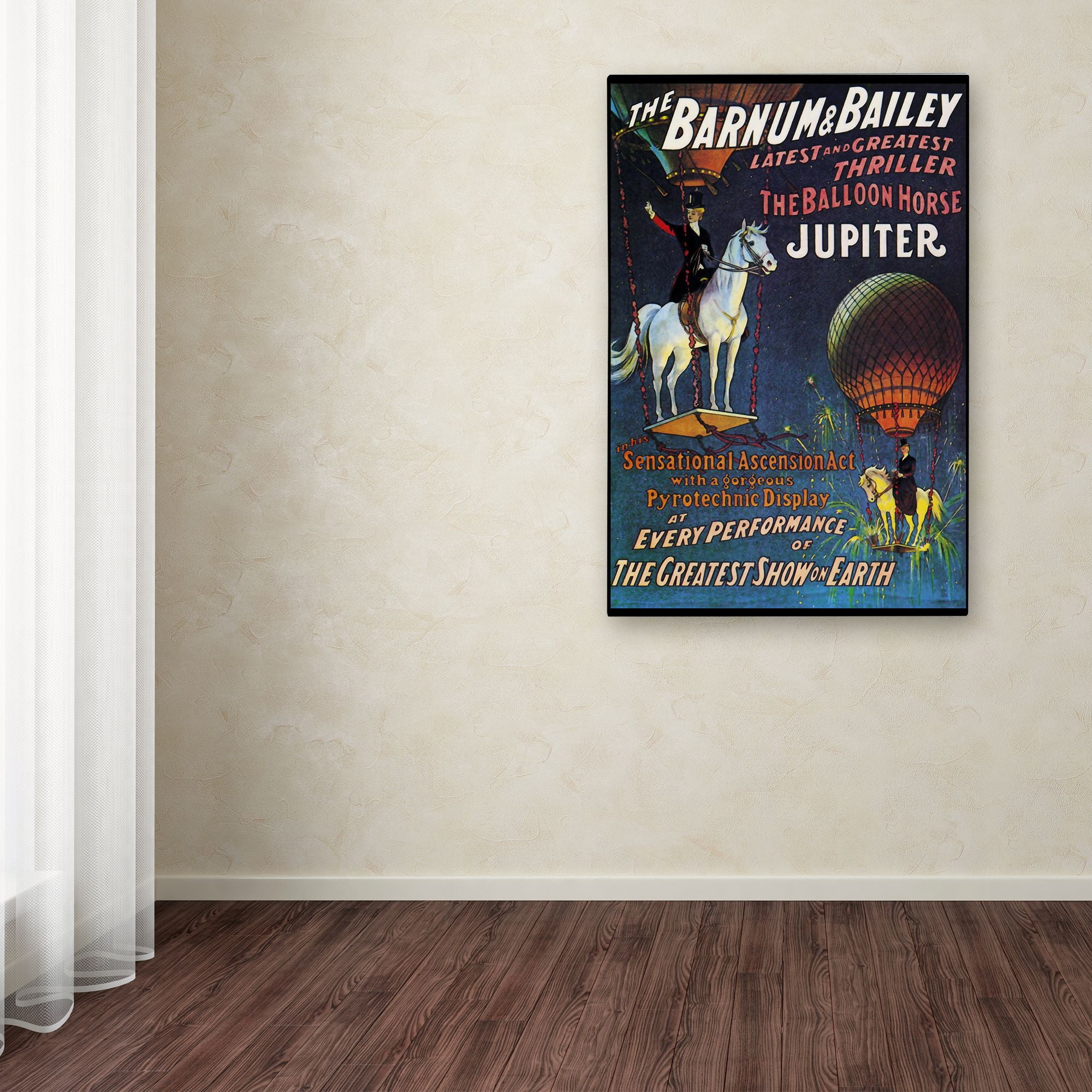 Trademark Fine Art 'Circus 14' Canvas Art by Vintage Lavoie