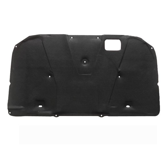 Car Heat Sound Insulation Cotton Hood Insulation Pad Cover Replacement For Toyota LAND CRUISER PRADO-black-2003-2009