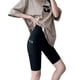 thumbnail image 5 of Pantalones de verano finos de cinco puntos con diseño de tiburón, ropa exterior para mujer, pantalones de montar con bolsillo, pantalones cortos, leggings de Barbie para mujer que levantan el vientre, 5 of 5