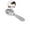 Silver-A, variant on Dvruxg Stainless Steel Coffee Measuring Spoon - Coffee Scoop with Ergonomic Wooden Handle for Tea, Baking, and Seasoning