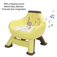 thumbnail image 3 of Silla de Comedor para Bebés Asiento Elevador Portátil Plástico Duradero Respaldo en Forma de U Sentado Estable Cuidado Saludable Sonido de Pitido Silla de Alimentación para ANGGREK Otros, 3 of 8