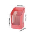 thumbnail image 3 of Qiopertar Clearance Free Shipping Desktop Stationery Storage Box Creatives Student Stationery Office Meeting Pen Holders Student Study Large Capacity Pen Holders, 3 of 6