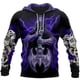 thumbnail image 4 of Sudadera con capucha para hombre, moda, estampado de calavera en 3D, novedad de otoño, sudaderas Harajuku Street 2024, ropa vintage, sudaderas holgadas con capucha, 4 of 5