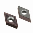 thumbnail image 3 of 10Pcs DCMT0702 EM YBC205 Carbide Inserts + Wrench for Lathe Turning Bar Tool, 3 of 4