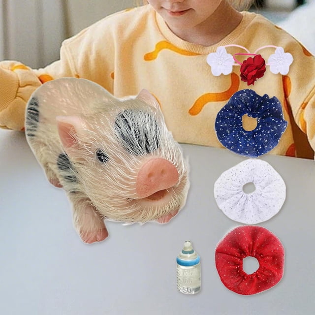 BELOVING Jouet Cochon Miniature 12cm Poupée Animal Mignon Jouet pour Activité Familiale Fête