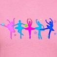 thumbnail image 3 of CafePress - Ballet Sillouettes T Shirt - Women's Traditional Fit Dark T-Shirt, 3 of 4