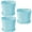 C, variant on Riforla Pots for with Saucers Indoor Set of 3 Planters Modern Flower Pot with Hole for All House Herbs Flowers and Seeding Nursery Flower Pots A