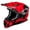 Red, variant on Castle CX200 Sector MX Offroad Helmet Red SM