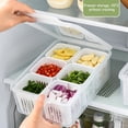 thumbnail image 3 of 1 kitchen onion, ginger, garlic and green onion box with 6 compartments, 3 of 14
