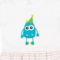 thumbnail image 4 of Inktastic Blue Monster Girls Toddler Dress, 4 of 5