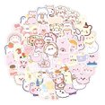 thumbnail image 4 of 1000 pegatinas de dibujos animados de osos coreanos, lindas pegatinas decorativas con forma de corazón para niñas, pegatinas para maletas y teléfonos, 4 of 6