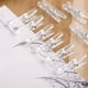 thumbnail image 3 of WINOMO 50 pinzas de plástico transparente para ropa, mini pinzas para colgar ropa, pinzas para fotos para el hogar y la oficina., 3 of 8