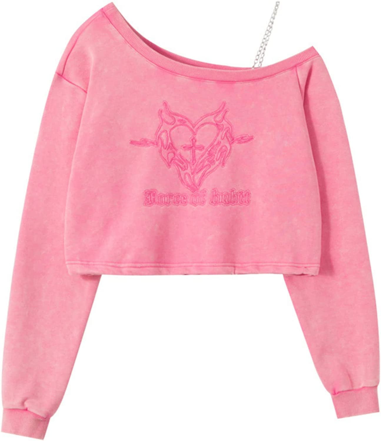 Vintage Smile Y2k Crop top - Pink