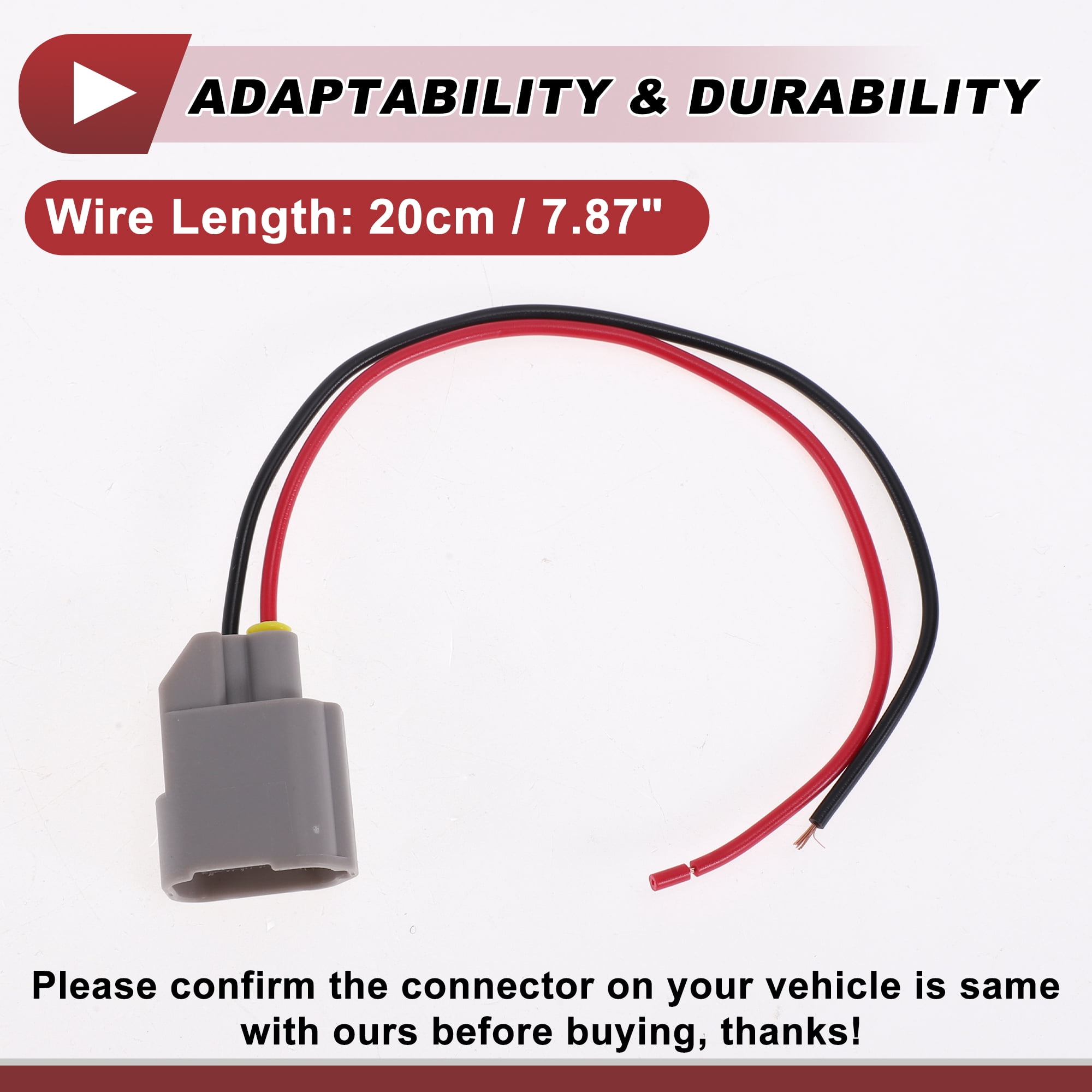 Unique Bargains License Plate Light Socket Wiring for Ford F-150 2001-2014