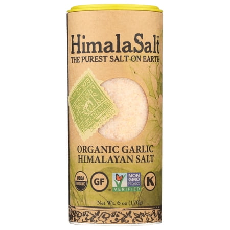 Himalasalt Organic Garlic Salt, 6 Oz