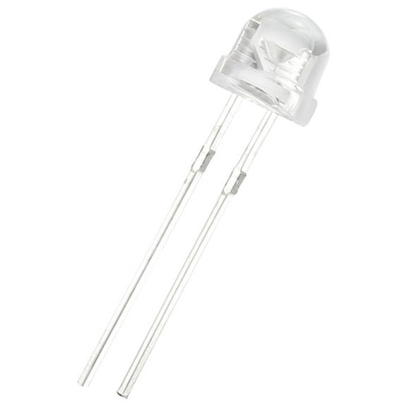 Uxcell LED Diode Lights Electronics Components Light Emitting Diodes White Light 25pcs