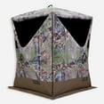 thumbnail image 2 of Barronett OX 300 Hub 3 Person Pop Up Hunting Blind Ground Tent, Backwoods Camo, 2 of 11