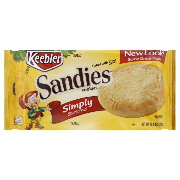 Keebler Sandies Simply Shortbread Cookies, 12.8 Oz.