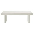 thumbnail image 5 of Modway Relic Concrete Textured Coffee Table in White, 5 of 10