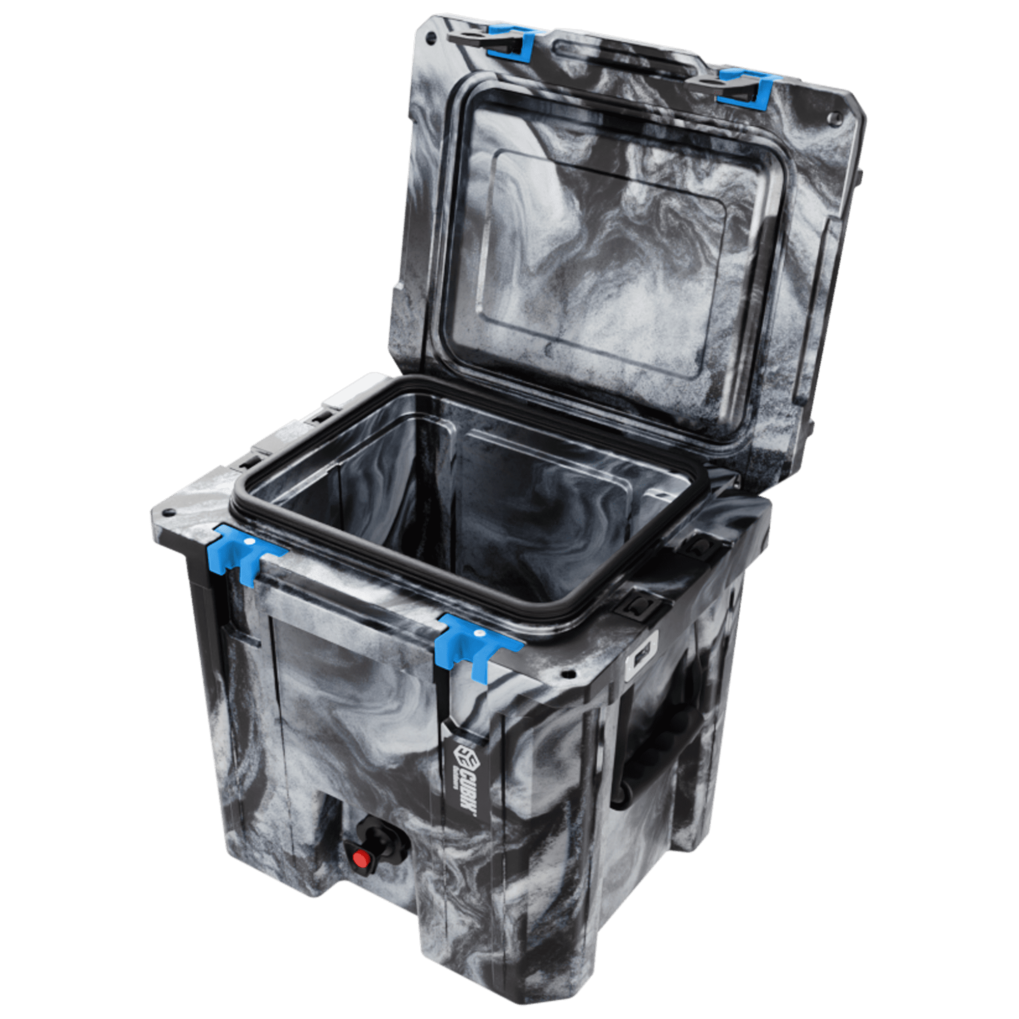 Cubix Outdoors® QuadraX 5 GAL 2-in-1 Portable Insulated Hard Beverage Dispenser and Cooler Fits 14 Cans - Winter Camo