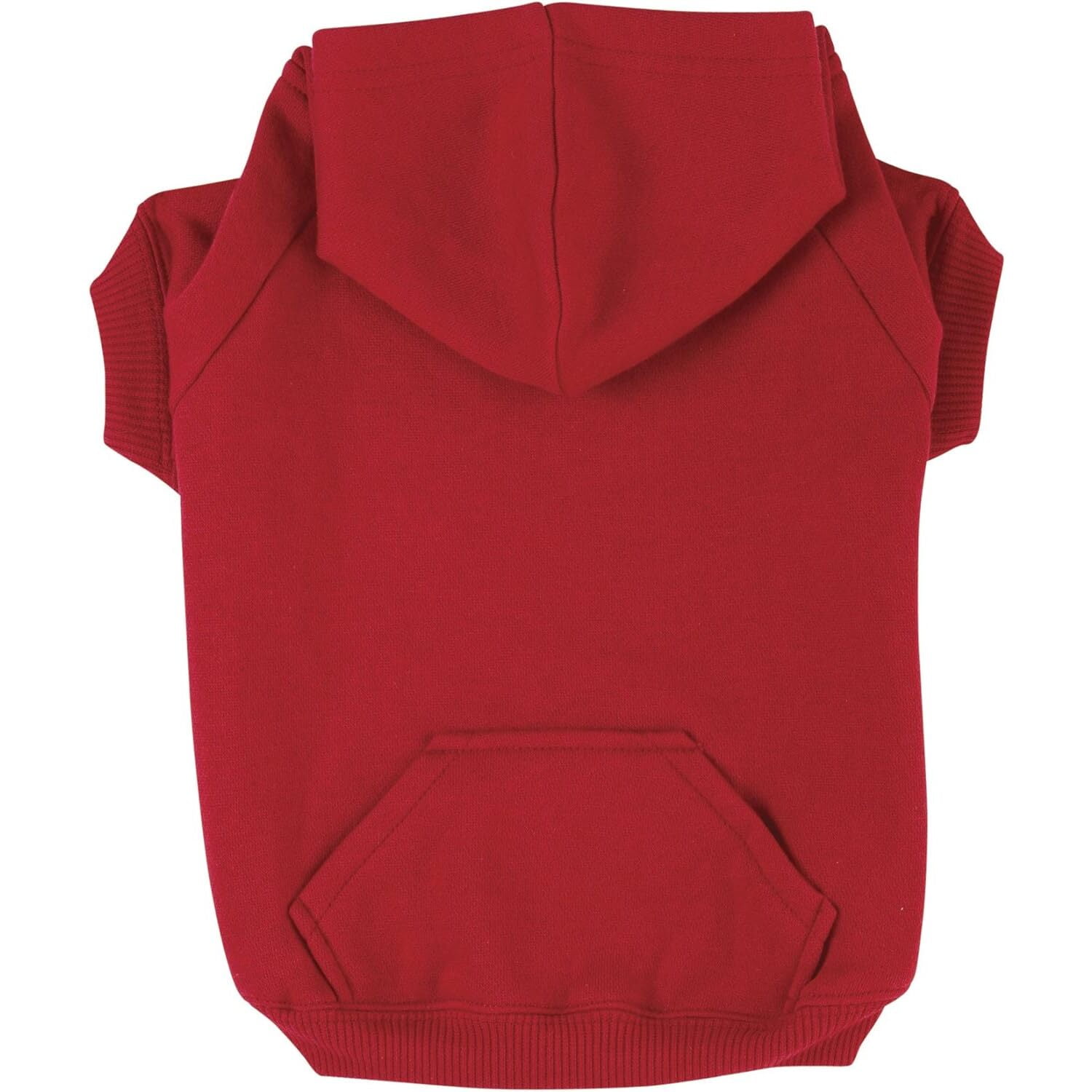 Basic Dog Hoodie - Tomato Red